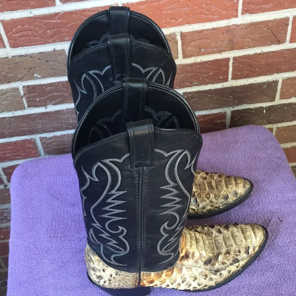 Laredo Snakeskin Boots